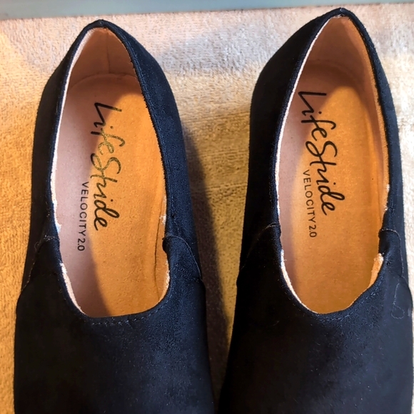 NWOT LifeStride Abilene Black Suede Bootie (Shootie).. Size 7 1/2 W... - Picture 6 of 8